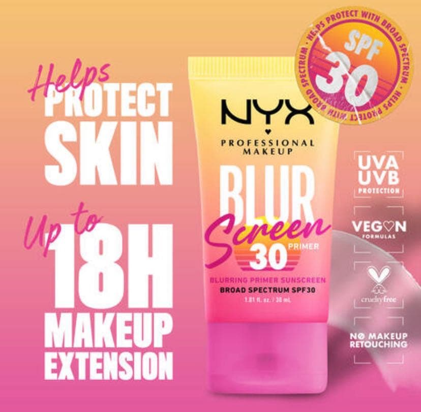 برايمر&واقي الشمس blurscreen spf 30