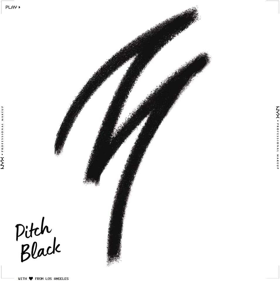 قلم عيون ايبك وير شمعي ( 08 Pitch Black )