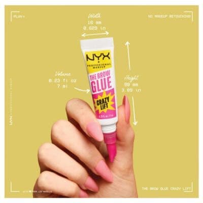 جل حواجب thebrow glue crazy lift